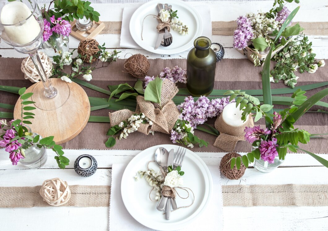 Jak wybrać idealne dodatki do udekorowania stołu gości na weselu?